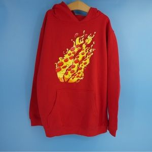 Preston Playz | Shirts u0026 Tops | Preston Playz Fire Merch Boys Pizza Fire  Merch Hoodie Red L | Poshmark